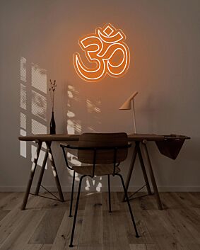 OM LED neon sign