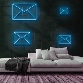 Envelope Neon Sign