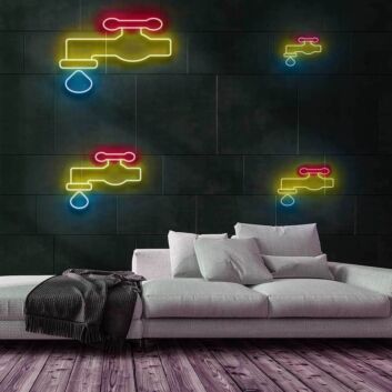 Faucet Neon Sign
