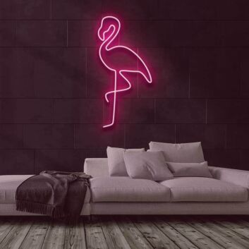 Flamingo Neon Sign  Sizes Starting from 25&quot;