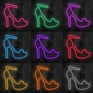Heel Neon Sign