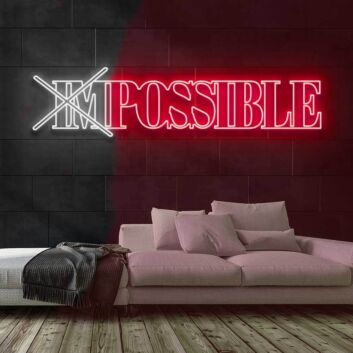 imPossible Neon Sign
