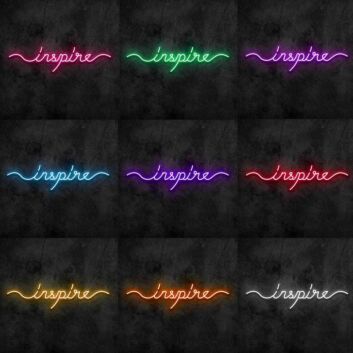Inspire Neon Sign