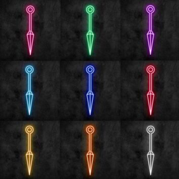 Kunai Neon Sign