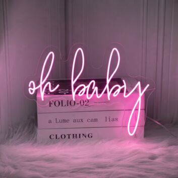 Oh Baby V2 Neon Sign