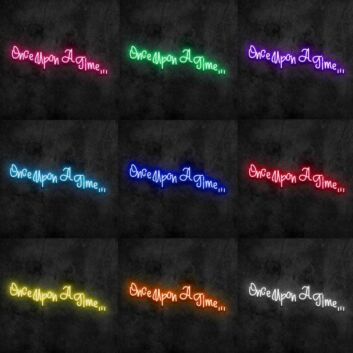 Once Upon A Time V1 Neon Sign