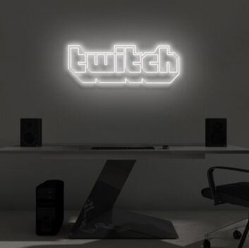 TWITCH LED Neon Sign