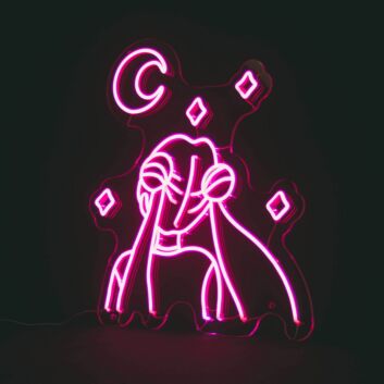 Usagi Moon Neon Sign