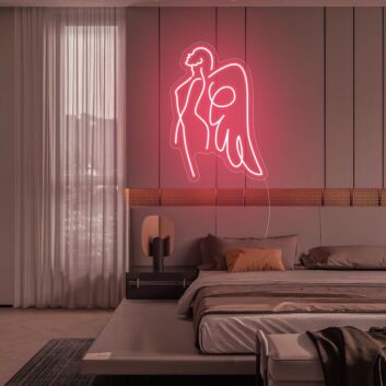 Angel Neon Sign
