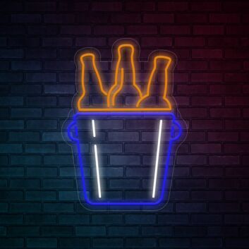 Beer Barrel Neon Sign