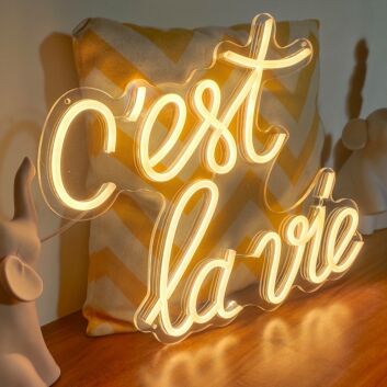 Cest La Vie Neon Sign