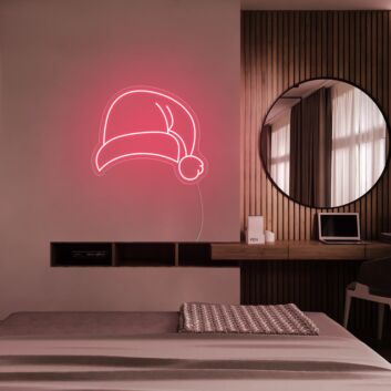 Christmas Hat Christmas Neon Sign