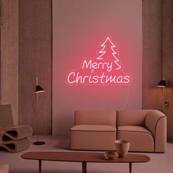 Christmas Tree Christmas Neon Sign