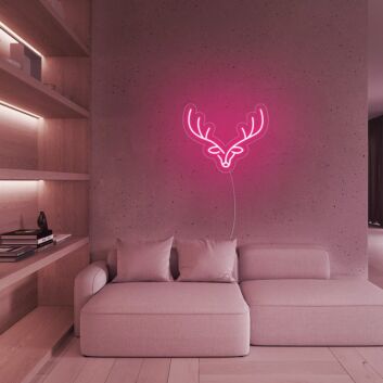Elk Deer Neon Sign