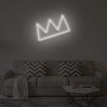 CROWN V2&quot; LED Neon Sign