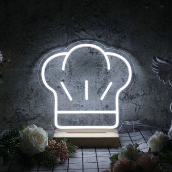 Mini Chef Hat Neon Sign
