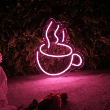 Mini Coffee Cup Neon Sign