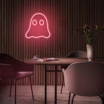 Mini Ghost Neon Sign
