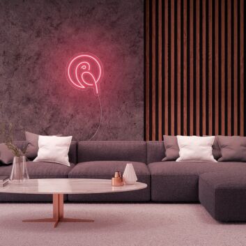 Mini Parrot Neon Sign