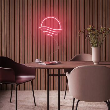 Mini Sunset Sea Neon Sign