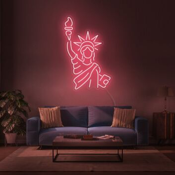 Statue Of Liberty Neon Sign