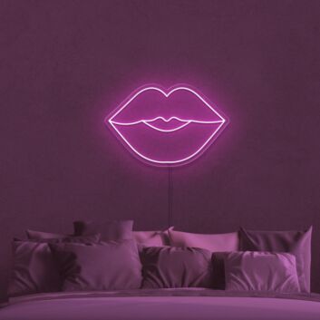 Lush Lips Neon Sign