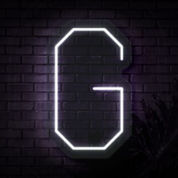 Personalized Initial Letter G Neon Sign MNC41526