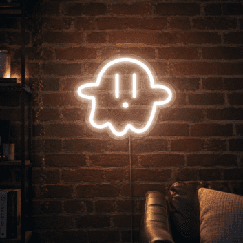 Little Ghost Neon Sign