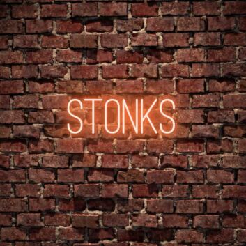 Stonks Neon Sign