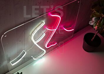 2 faces – LED Neon Sign