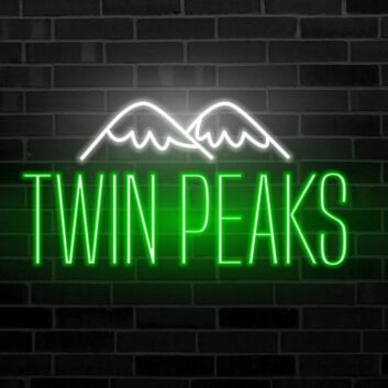Twin Peaks Neon Sign