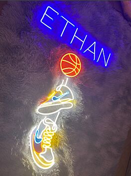 Sneakerhead Basketball Neon Sign