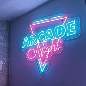 Arcade Night Neon Sign