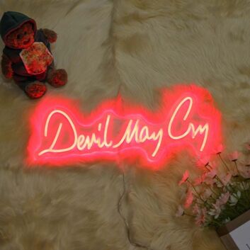 Devil May Cry Neon Sign