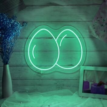 2 Eggs Neon Sign