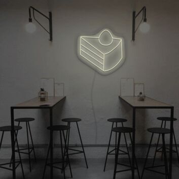 Strawberry Cake Neon Sign