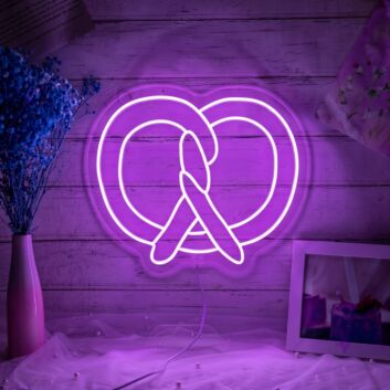 Yummy Butterfly Crisp Neon Sign