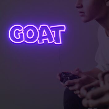 GOAT Neon Sign Custom Neon Sign Lights Night Lamp Led Neon Sign Light For Home Party