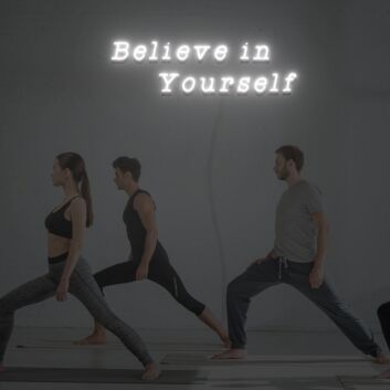 Belive In Yourself Neon Sign Custom Neon Sign Lights Night Lamp Led Neon Sign Light For Home Party