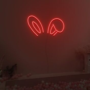 Rabbit Ears Neon Sign Fashion Custom Neon Sign Lights Night Lamp Led Neon Sign Light For Home Party