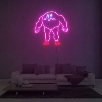 Strong Kirby Neon Sign Fashion Custom Neon Sign Lights Night Lamp Led Neon Sign Light For Home Party