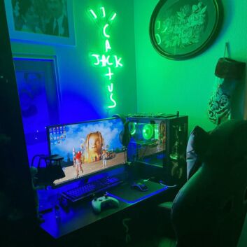 Cactus Jack Neon Sign