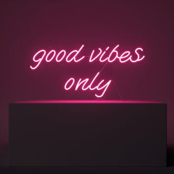 Good Vibes Only Neon Signs