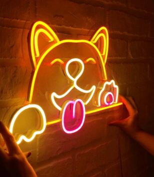 Dog Led Neon Sign