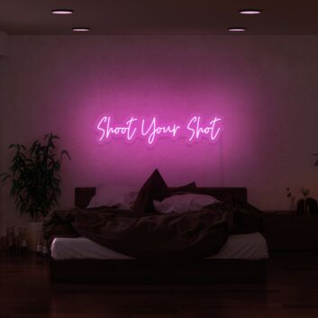 Shoot Your Shot Neon Sign