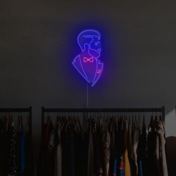 Beard Neon Sign