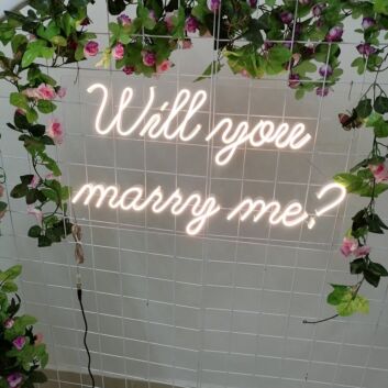 Will You Marry Me &#8211; Led Neon Sign