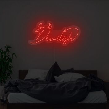 Develish Neon Sign