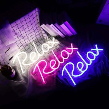 Relax &#8211; Led Neon Sign