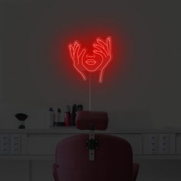 Hold Face Neon Sign